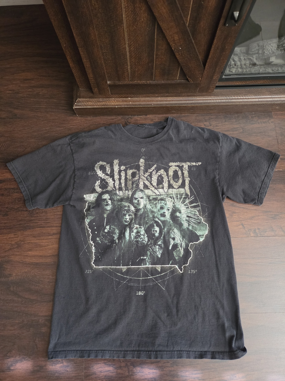 Vintage Slipknot Iowa Album T-Shirt Men's  Metal Band All Hope is Gone